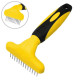 Расческа-грабли Bronzedog с крутящимся зубом, 15 х 9 см M