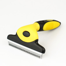 Расческа-триммер Bronzedog для удаления подшерстка 16 х 11 XL