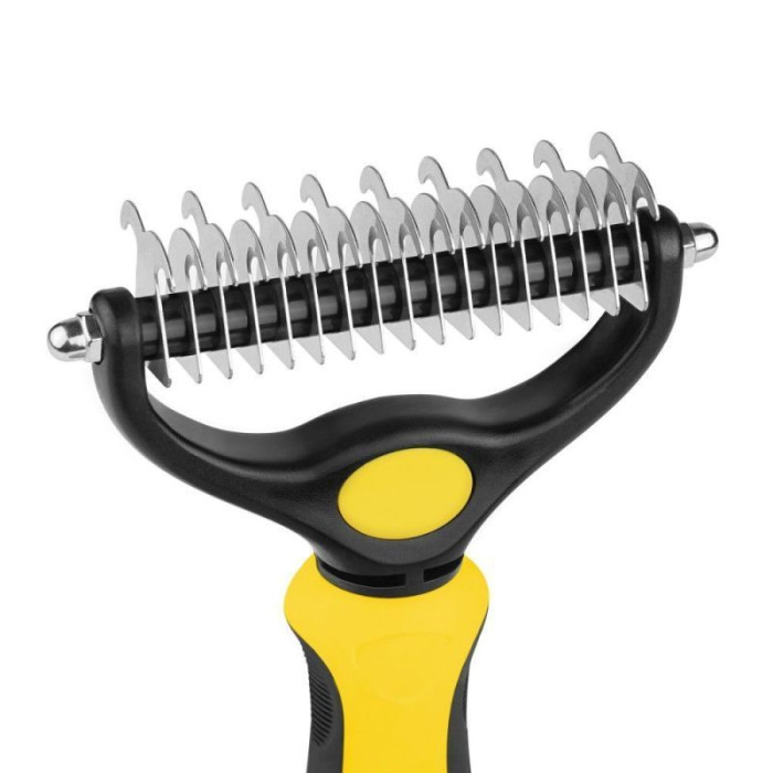 Колтунорез двухсторонний 20х10 см 