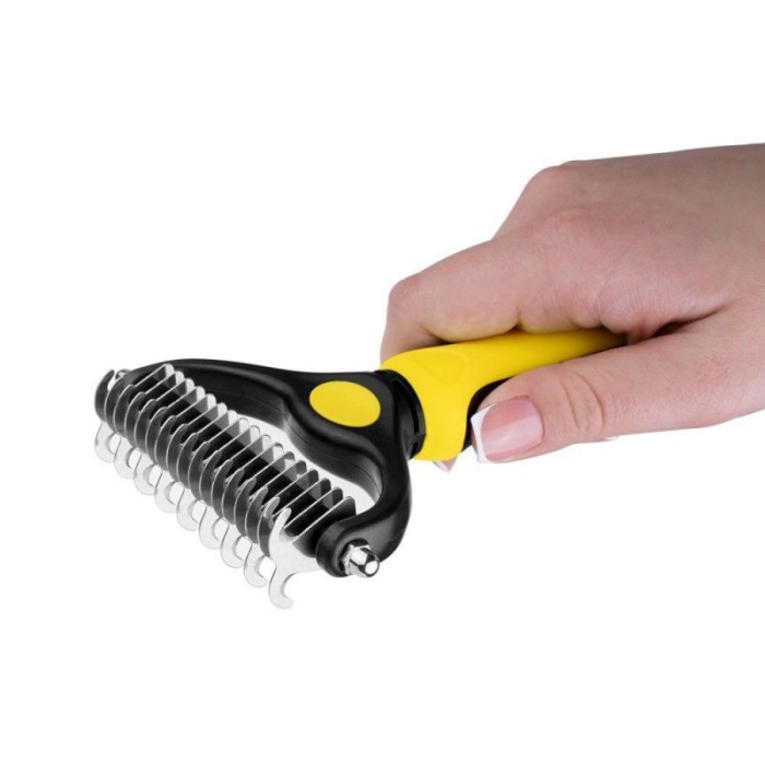 Колтунорез двухсторонний 20х10 см 