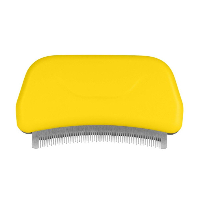 Гребінець триммер 16*7,6 см для видалення підшерстка, що самоочищається