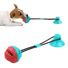 Игрушка на присоске для собак Bronzedog PetFun мяч на канате 