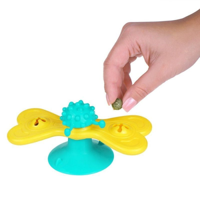 Игрушка для котов PetFun Мельница с кошачьей мятой, 16х8 см 