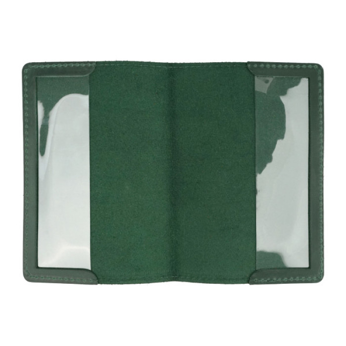 Обкладинка на ветеринарний паспорт Зелений, 22 х 16 см