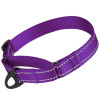 Нейлоновый ошейник со светоотражением для собак Мартингейл ACTIVE, фиолетовый S 28-38 см