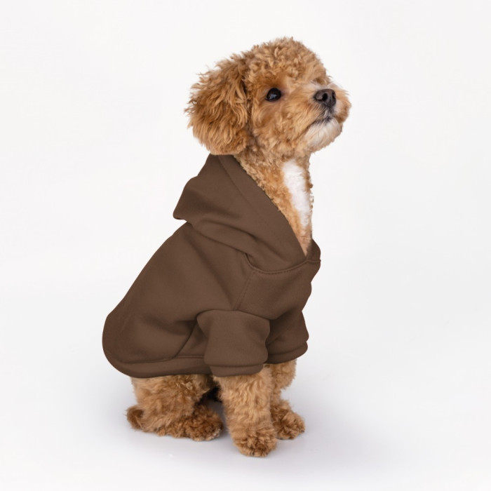 Худи для собак BARKSI Textile Бежевый 2XS