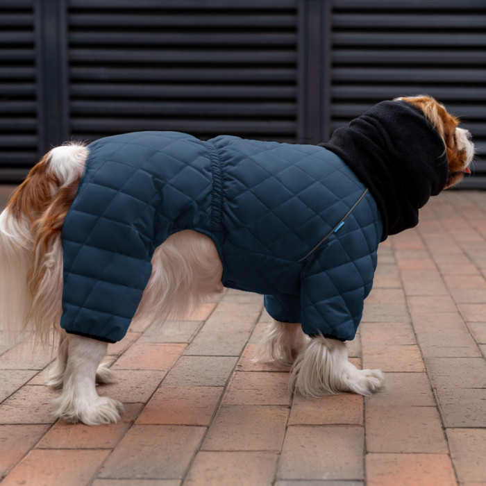 Комбинезон для собак Barksi Textile Синий, M 35-37