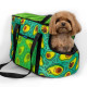 Сумка-переноска для животных Barksi Авокадо M 45х25х25