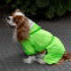Комбинезон-дождевик для собак Barksi Textile Салатовый 2XS – 20-22