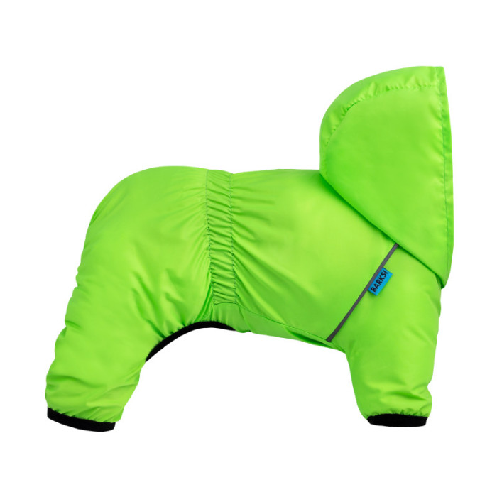 Комбинезон-дождевик для собак Barksi Textile Салатовый 2XS – 20-22