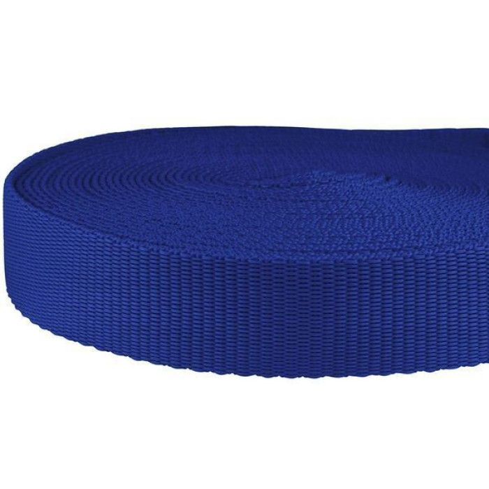 Повідець для собак нейлоновий Active з м'якою ручкою, Синій L 15 м