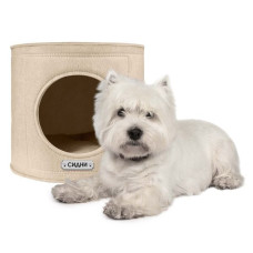 Будиночок-Пуфік для Тварин BronzeDog, Бежевий S 35*35*30