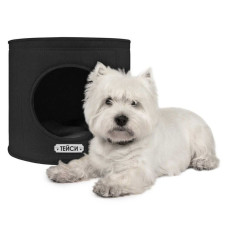 Будиночок-Пуфік для Тварин BronzeDog, Чорний S 35*35*30