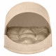 Лежанка-будиночок для котів з повсті, бежевий S 35*30*28