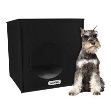 Будиночок-Кубик для Тварин BronzeDog, Чорний S 35*35*35
