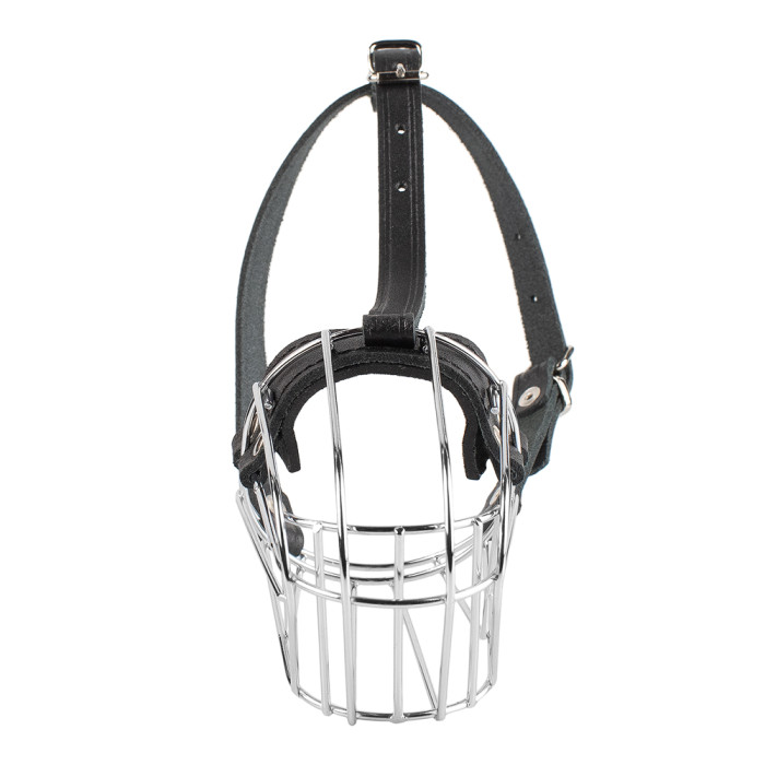 Намордник металлический такса (8 х 22 х 28/33см)