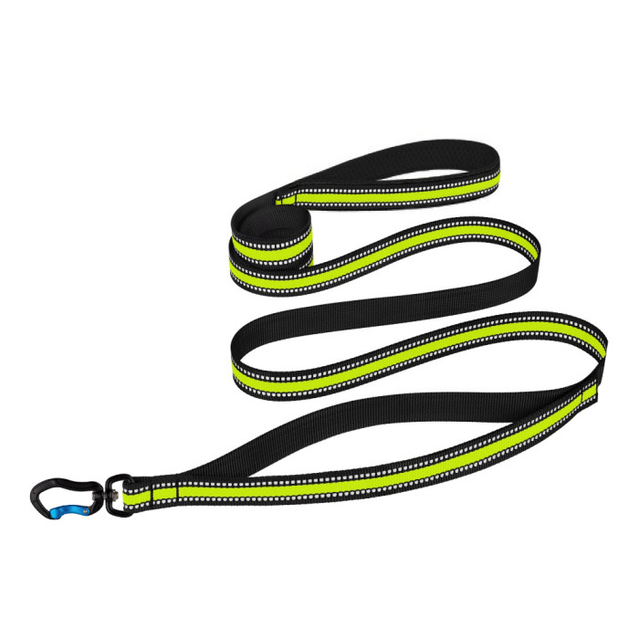 Поводок для Собак Barksi Mesh Strong Лимонный M - 300 см, 2 см