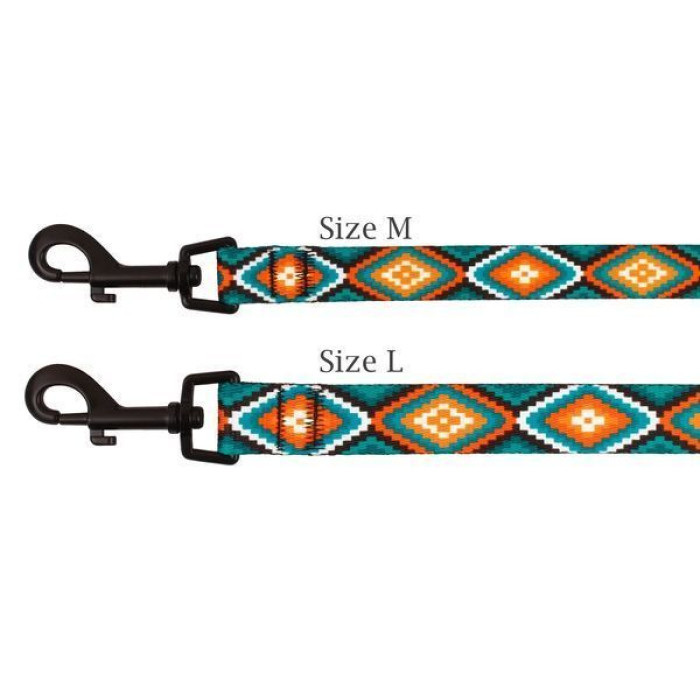 Повідець для собак Urban нейлоновий, 3 метри, Ромби M 2 см