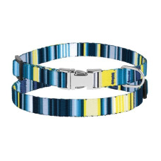 Ошейник для Собак Мелких Пород BronzeDog Urban West Нейлоновый c Металлической Пряжкой Синий XS 1 см 18-30 см 