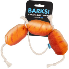 Игрушка для Собак Barksi с канатом Сосиски XS 17х10