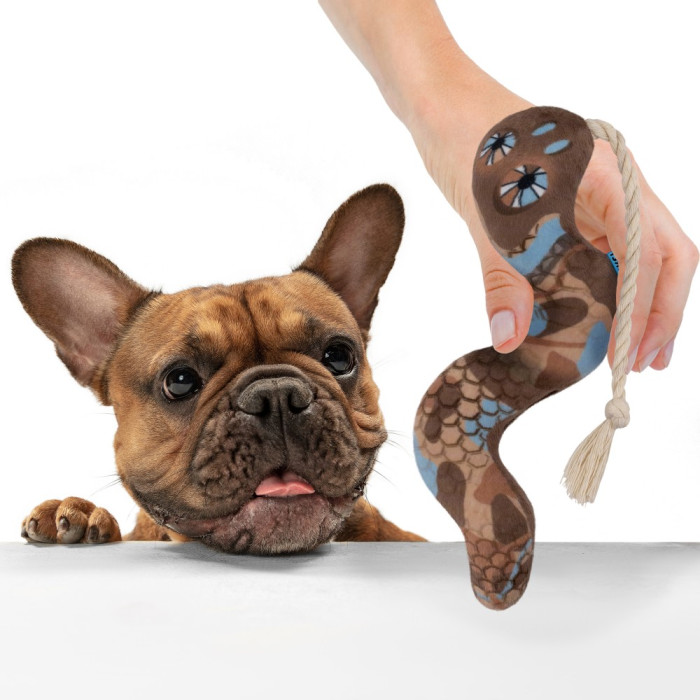 Іграшка для Собак Змія XS  24 х 6