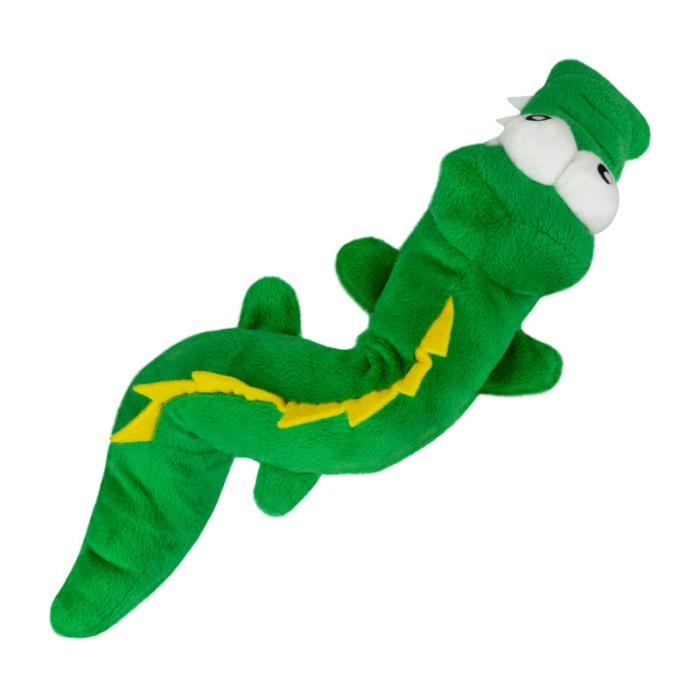 Іграшка для Собак Barksi з хрустким тулубом та пищалкою Алігатор, 42х11 см