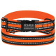 Ошейник для Собак BronzeDog Mesh c Металлической Пряжкой, Оранжевый S 25-33 см
