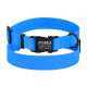 Нашийник для собак Surf водовідштовхувальний із захисним полімерним покриттям та металевою пряжкою Блакитний M 30-40 см