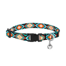 Нашийник для котів Urban з дзвіночком, Ромби