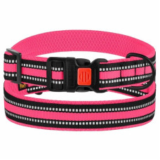 Нашийник для Собак Mesh c Пластиковою Пряжкою, Рожевий M 30-40 см