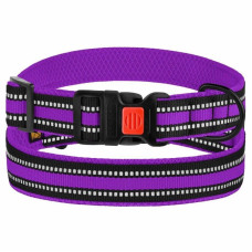 Нашийник для Собак Mesh c Пластиковою Пряжкою, Фіолетовий M 30-40 см