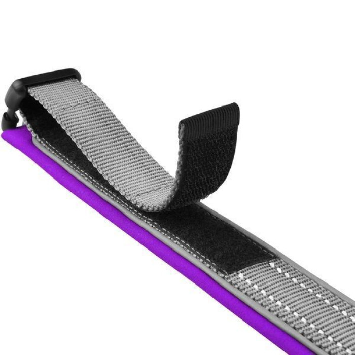 Нашийник для собак Sport Сіро-Фіолетовий XL 51-59 см