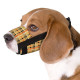 Намордник для собак нейлоновий регульований Жовтий L