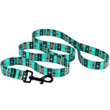 Поводок для собак Bronzedog Urban нейлоновый, 152 см, Инки XS 1 см