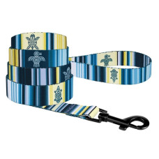 Поводок для Собак BronzeDog Urban West Нейлоновый Синий XS 1 см 152 см 