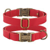 Нашийник для собак шкіряний Antiq Червоний S 25-33см