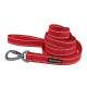 Поводок для собак Bronzedog Сotton рефлекторный х/б брезент, Красный XL(2) 3 м 3,2 см