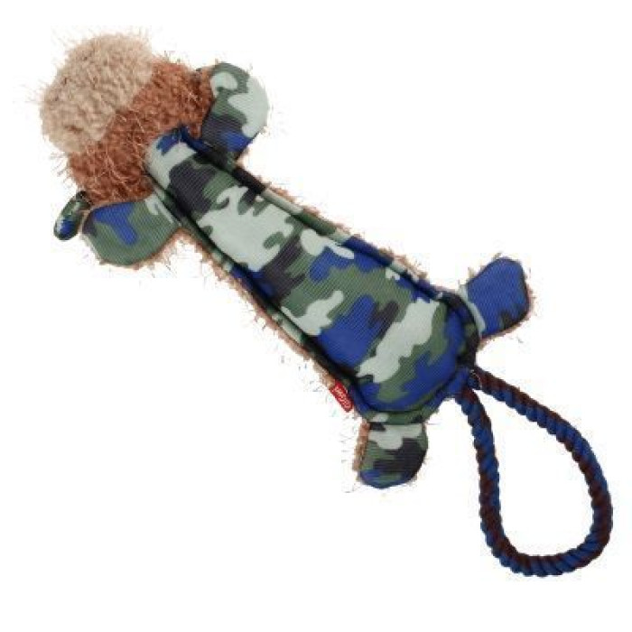 Игрушка для Собак Gigwi Plush Friendz Обезьянка с Канатным хвостом и Пищалкой 30 см