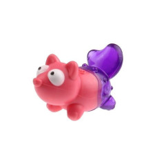 Іграшка Gigwi Suppa Puppa з Піщалкою для Маленьких Собак, Цуценят та Котів "Кошеня" 8 см, рожевий