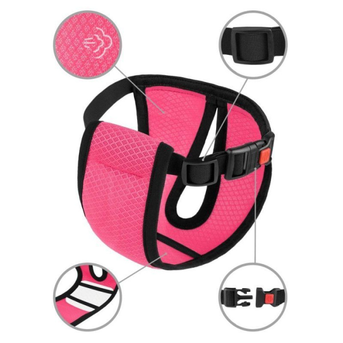 Трусы гигиенические Bronzedog Mesh регулируемые 3D сетка, Розовые M