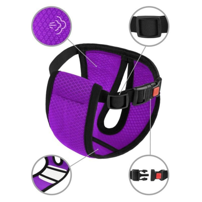 Трусы гигиенические Bronzedog Mesh регулируемые 3D сетка, Фиолетовые M