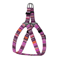 Шлей для Собак BronzeDog Urban West Нейлоновая Фиолетовая XS 33-40 см