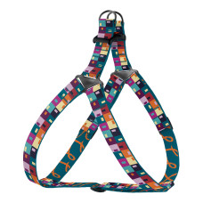 Шлея для собак Urban Art нейлонова Печворк, S 40-53 см