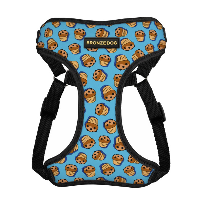 Шлея для собак BronzeDog Sport Кексы S 35-38 см