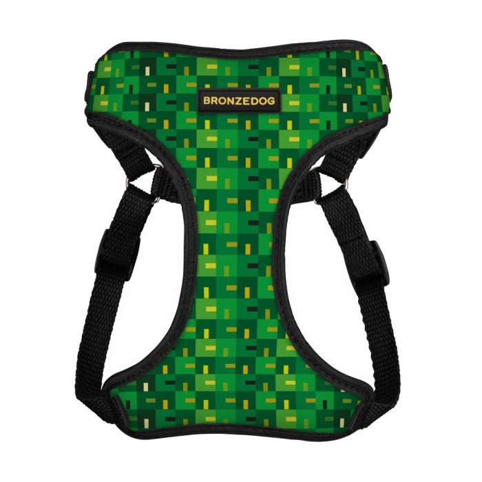 Шлея для собак BronzeDog Sport Пиксель S 35-38 см