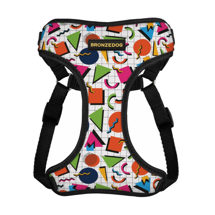 Шлея для собак BronzeDog Sport Геометрия M 40-46 см