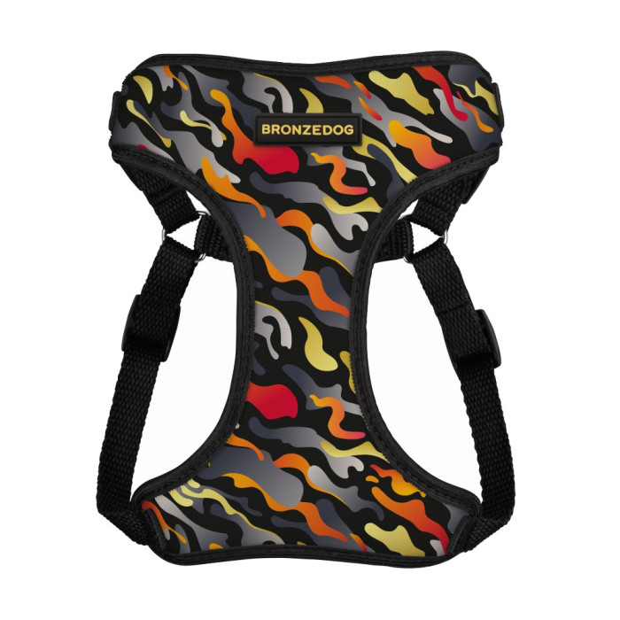 Шлея для собак BronzeDog Sport Гравитация S 35-38 см