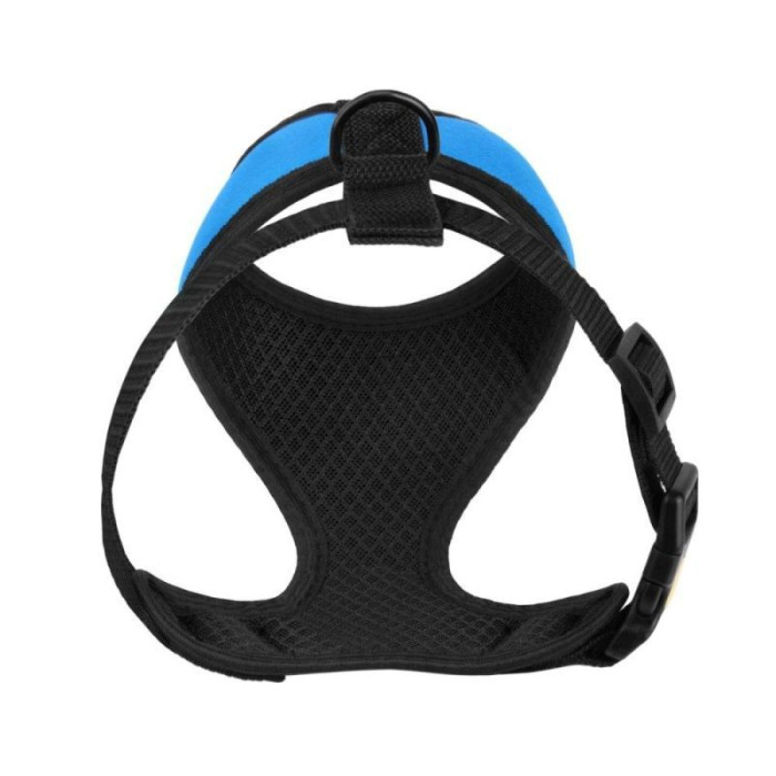 Шлея для мелких пород собак, голубая