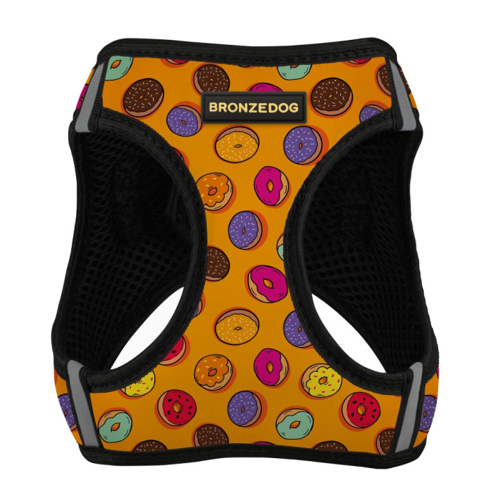 Шлея для собак Sport Vest Пончики XS, 29 см, 34 см