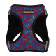 Шлея для собак Bronzedog Sport Vest Вишни L, 43 см, 53 см